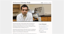 Desktop Screenshot of mohammedmostajo.com