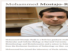 Tablet Screenshot of mohammedmostajo.com